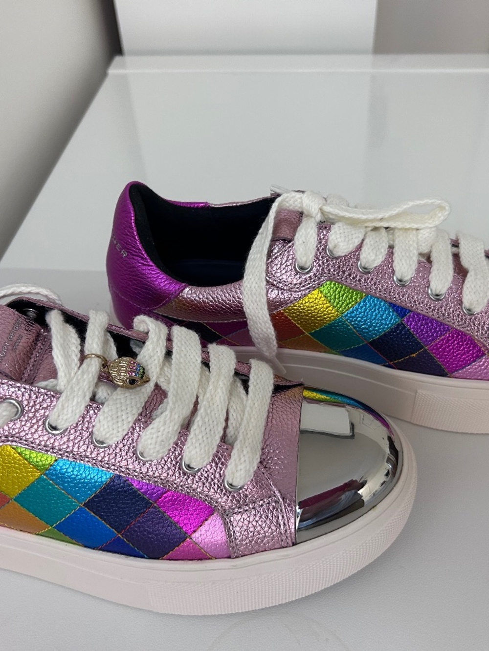 Kurt Geiger Lana Toecap Sneaker, US 10, EUR 41